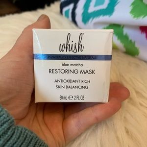 Whish blue matcha restoring mask